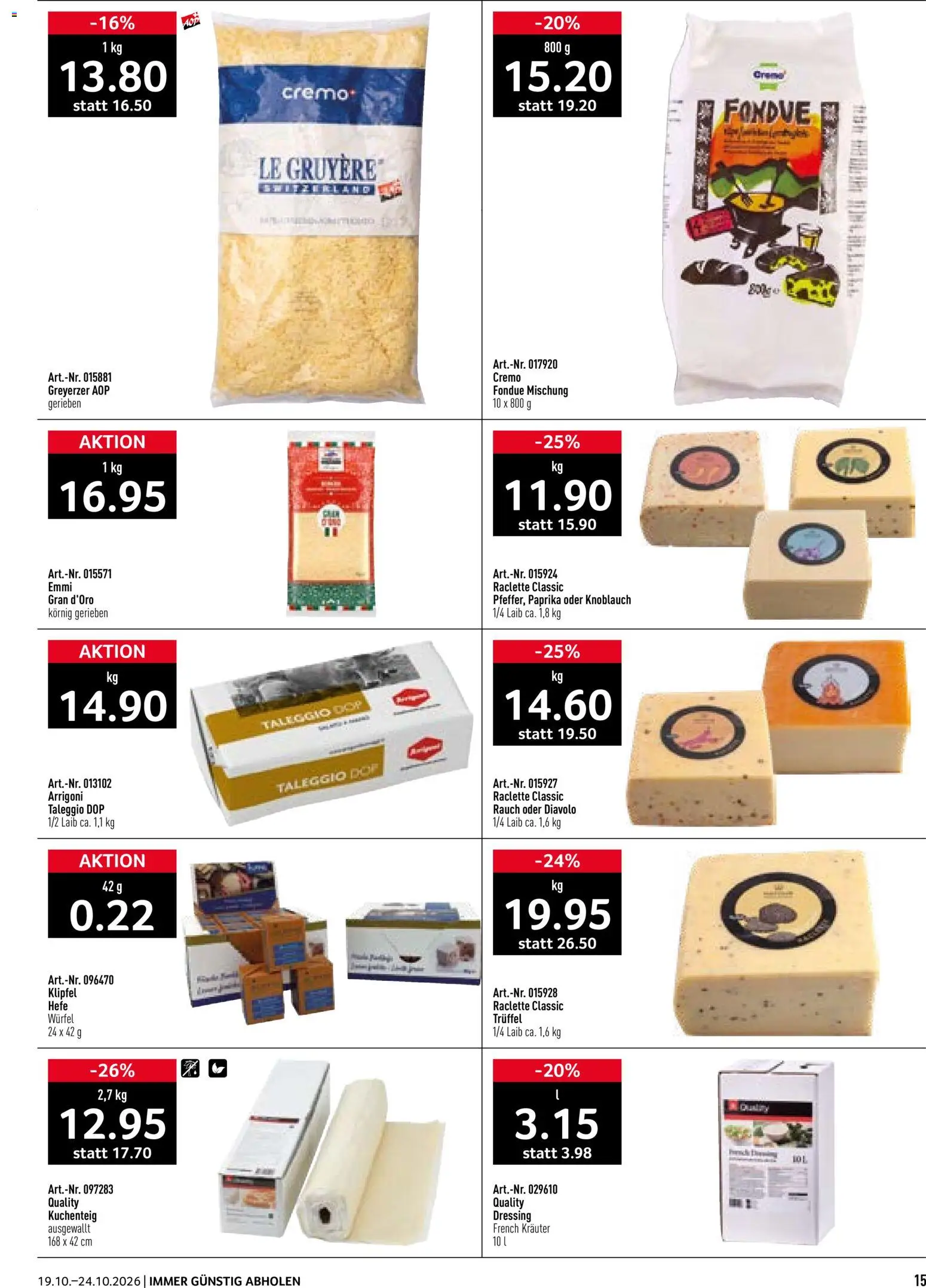 Prodega aktionen – gültig ab 19.10.2026 | Seite: 15