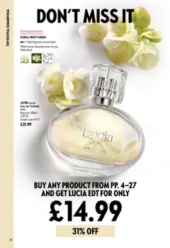 Preview of Oriflame - Offers valid from 08/07/2026 | Page: 28