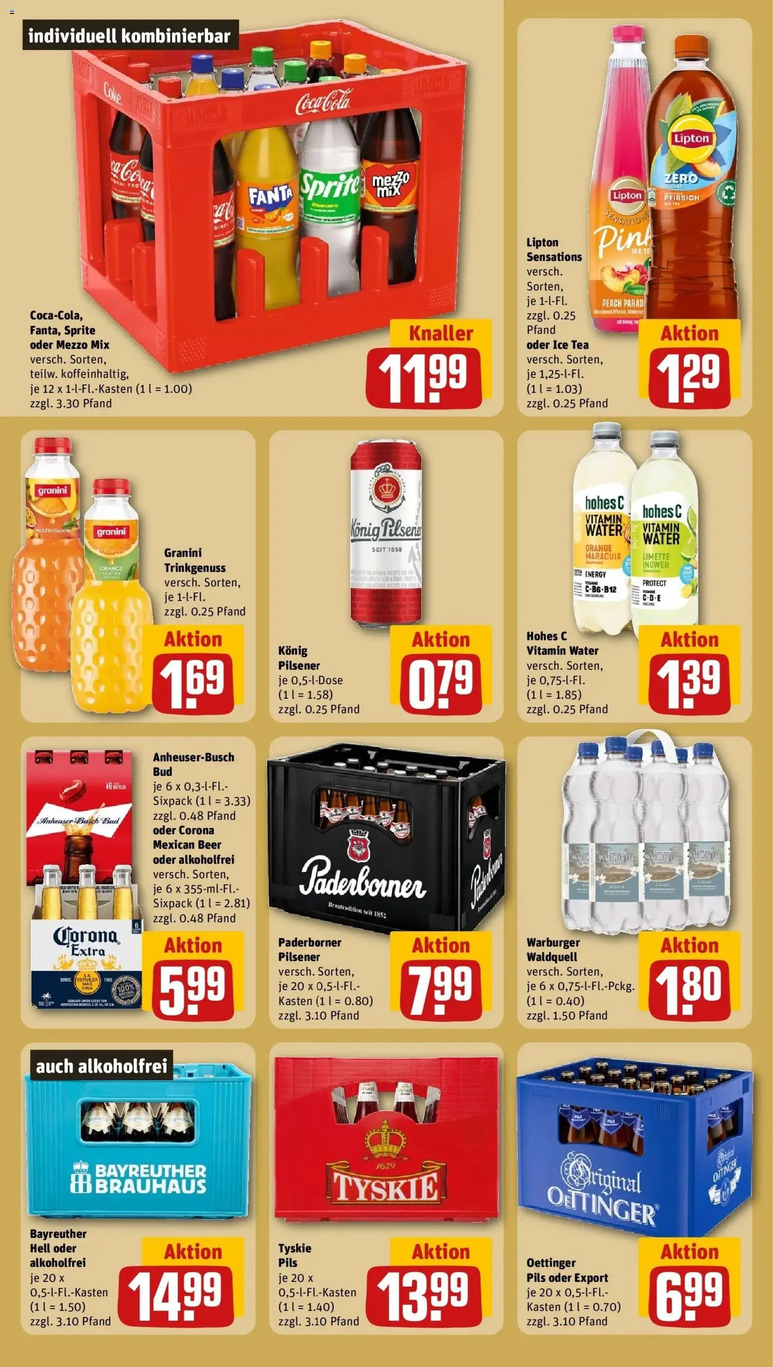 REWE Prospekt ab 28.09.2026 zum Blättern » Angebote | Seite: 24 | Produkte: Pils, Limette, Hohes c, Oder mezzo mix
