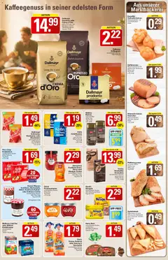 WEZ Prospekt ab 08.06.2026 gültig | Seite: 11 | Produkte: Kaffeepads, Pfirsich, Blaubeeren, Brot