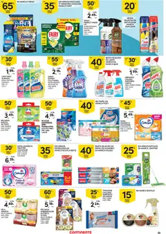 Pré-visualização Continente Açores válido de 28.05.2026 | Página: 25 | Produtos: Papel de alumínio, Limpa vidros, Cillit bang bolor, Ovos
