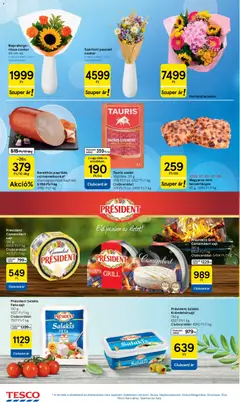 Tesco aktuális akciós újság - amely érvényes a következő dátumtól: 2026.07.23. | Oldal: 18 | Termékek: Feta sajt, Sajt, Dekoráció, Camembert