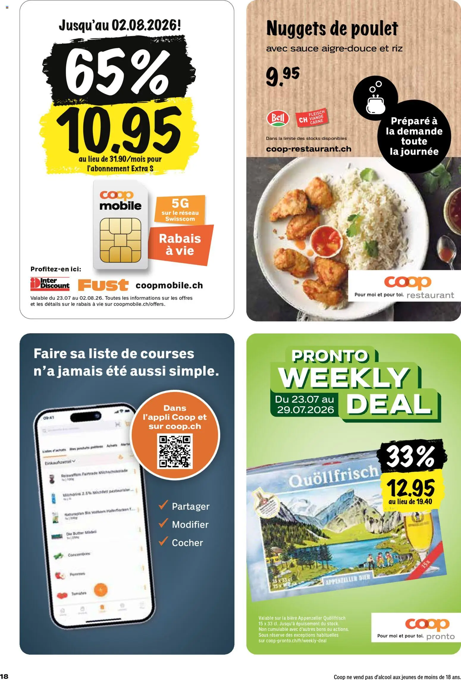 Coop aktionen FR | Angebote (23.07.2026 — page 17