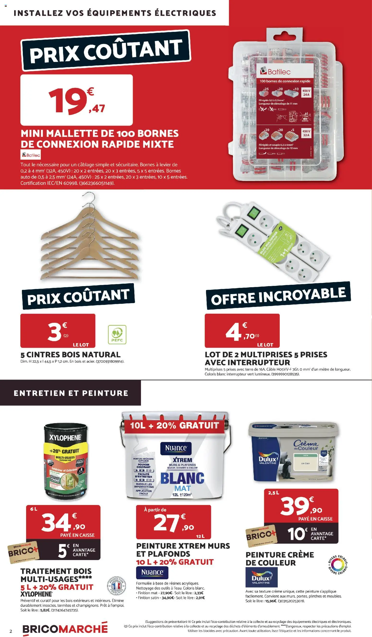 {H1} | Page: 2 | Produits: Base, Outils, Prises, Cintres