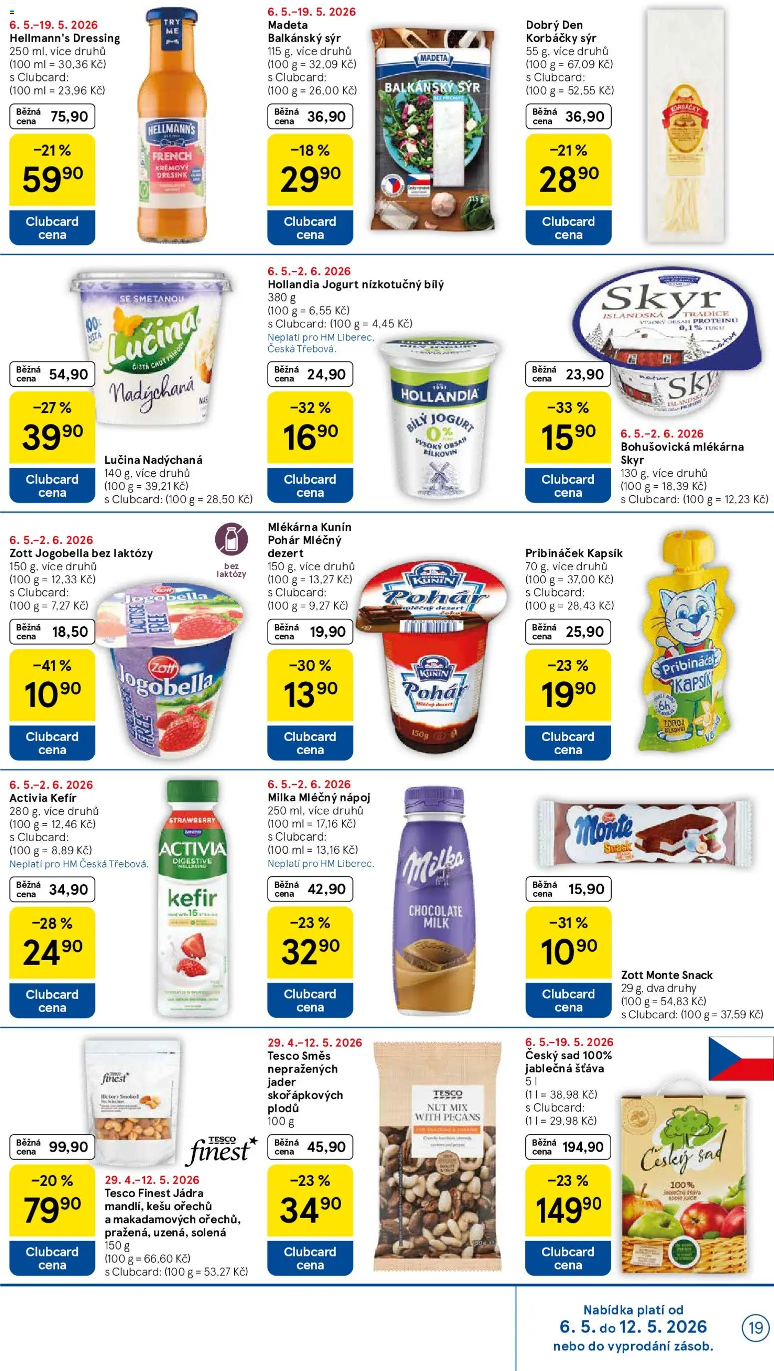Tesco leták - Hypermarket od 06.05.2026 | Strana: 19