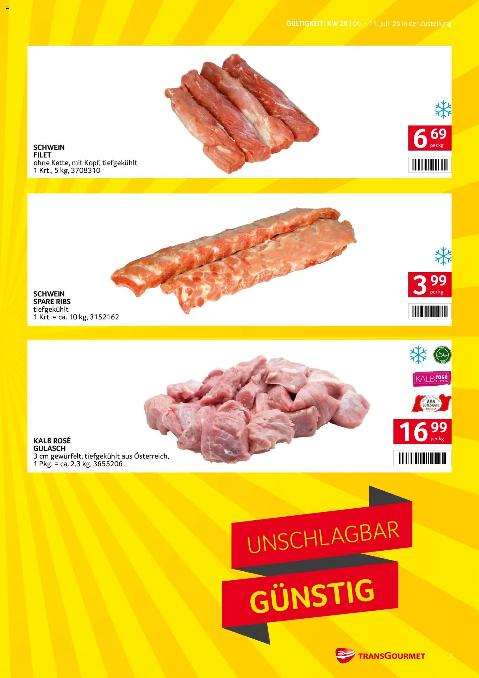 Transgourmet Zustellaktion gültig ab 06.07.2026 | Seite: 3
