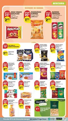 Pré-visualização Pingo Doce folheto válido de 27/10/2026 | Página: 31 | Produtos: Baunilha, Mercearia, Batatas, Bolo