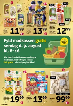 Løvbjerg - Tilbudsavis uge 33 gyldig fra 07/08/2026 | Side: 2 | Produkter: Brød, Pølsehorn, Peber, Tørret frugt