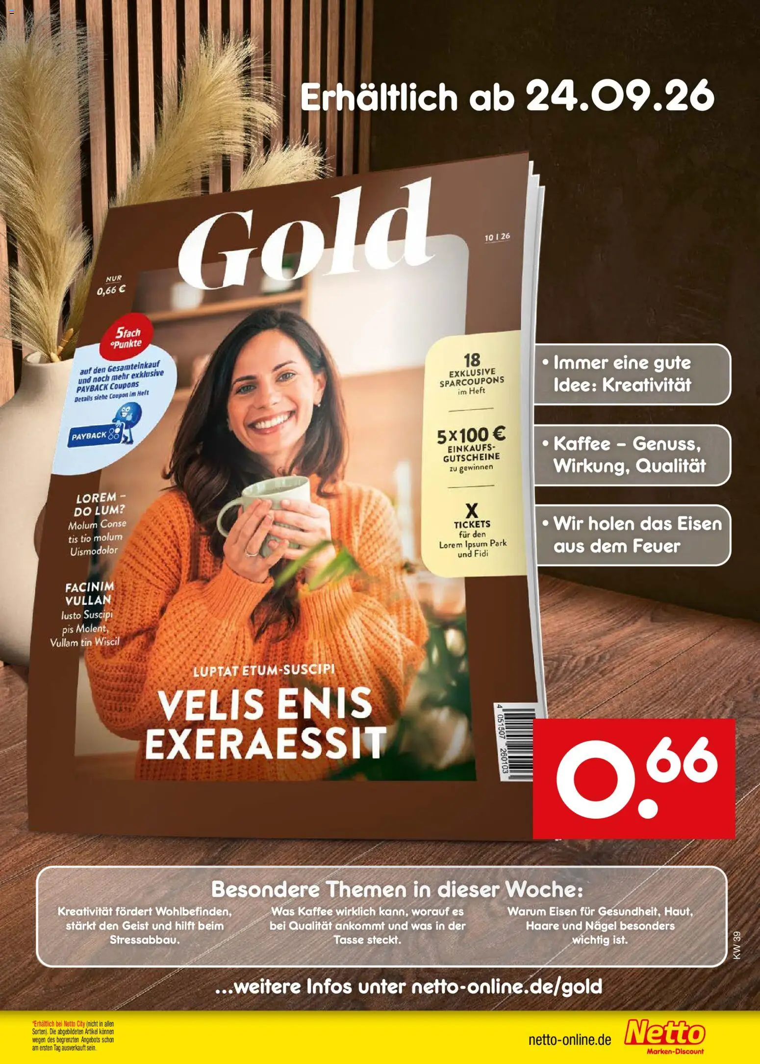 Netto Marken-Discount Prospekt – gültig ab 21.09.2026 | Seite: 72