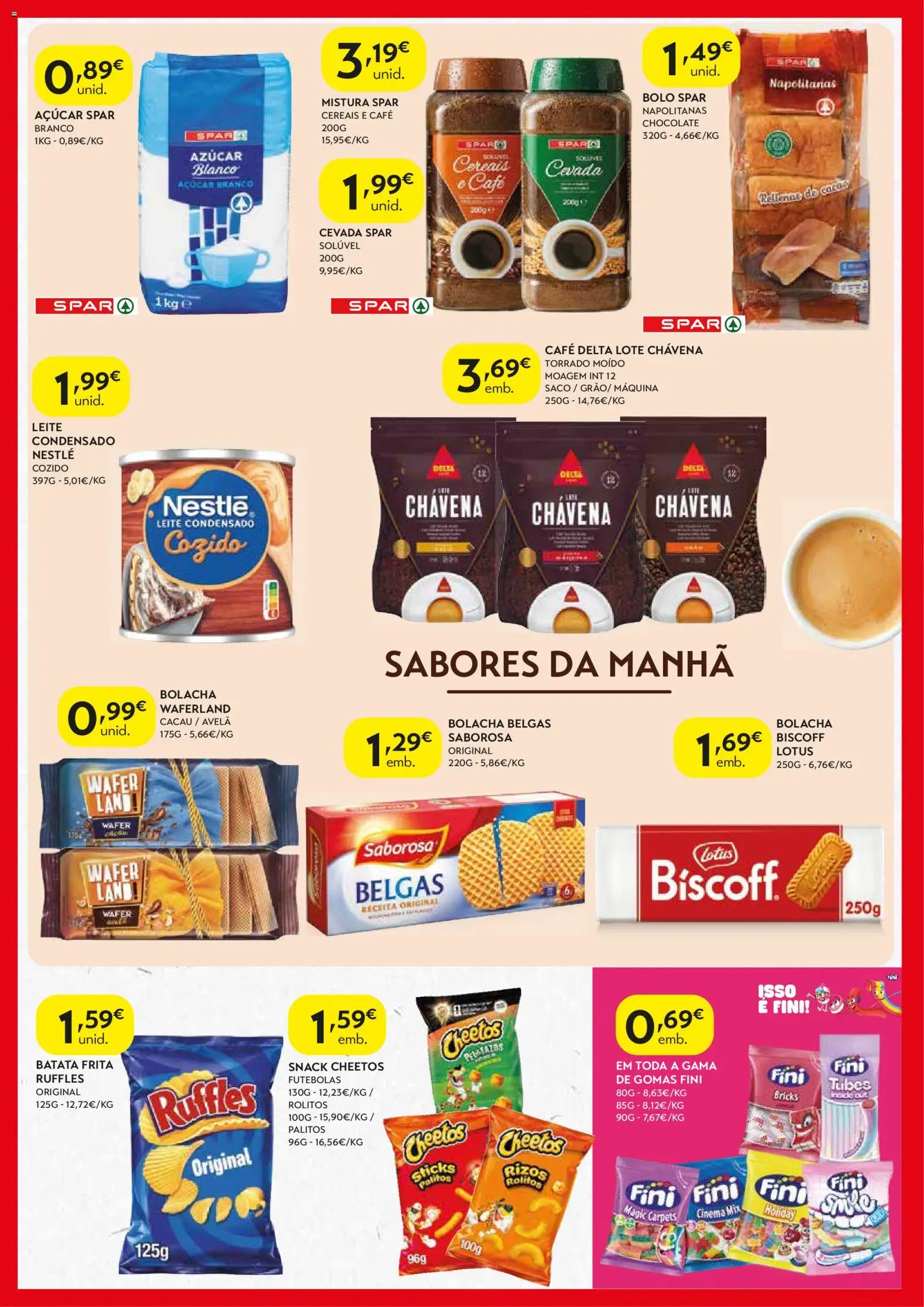 Spar folheto │ válido de 29/09/2026 | Página: 6 | Produtos: Cacau, Leite condensado, Café, Açúcar