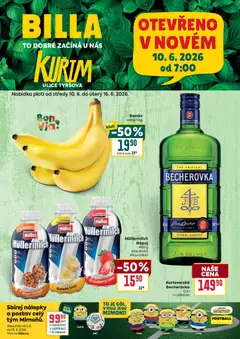 Náhled letáku Billa leták - Kuřim od 10.06.2026