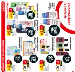Kruidvat spierspray, -gel en warmtepleisters, Prijsvoorbeeld: Kruidvat spierspray 150 ml - Voorbeeld van een folder van Kruidvat, geldig van 23/06/2026 | Pagina: 27 | Producten: Douche, Crème, Handcrème, Kan