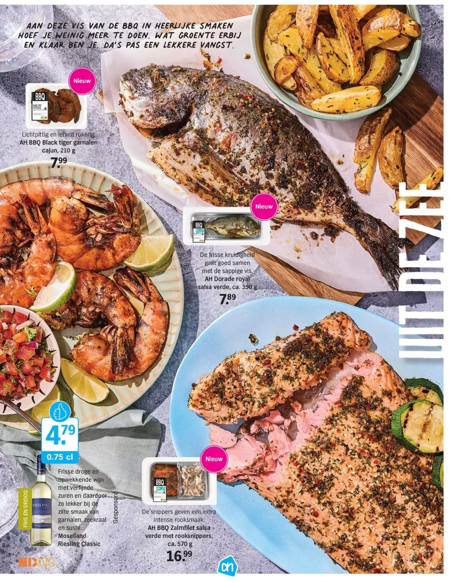 {H1} | Pagina: 51 | Producten: Wijn, Sushi, Zalmfilet, Garnalen