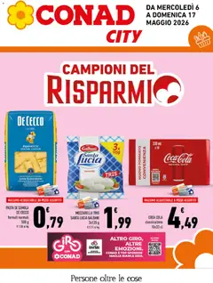 Anteprima del volantino Conad volantino City Lazio valido a partire dal 06.05.2026
