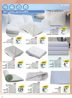 JASTUČNICA, štepana, patentni zatvarač, dim.: 60x80cm, kom - Pregled kataloga iz trgovine Konzum, vrijedi od 27.04.2026 | Stranica: 2