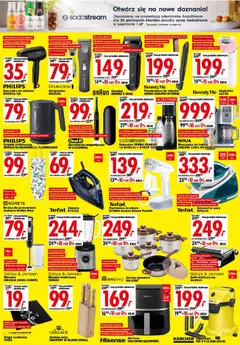 Pogląd oferty "Mediaexpert promocje" - ważna od 28.10.2026 | Strona: 6 | Produkty: Grill elektryczny, Parownica, Blender kielichowy, Lody