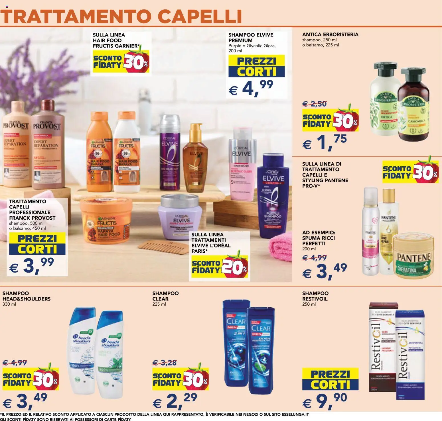 Volantino Esselunga S del 18.05.2026 | Pagina: 8 | Prodotti: Shampoo
