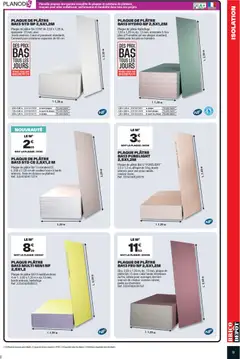 Brico Dépôt - Prévisualisation de Brico Dépôt catalogue valide à partir de 25/09/2026 | Page: 9 | Produits: Poêle, Plâtre, Plaque de platre