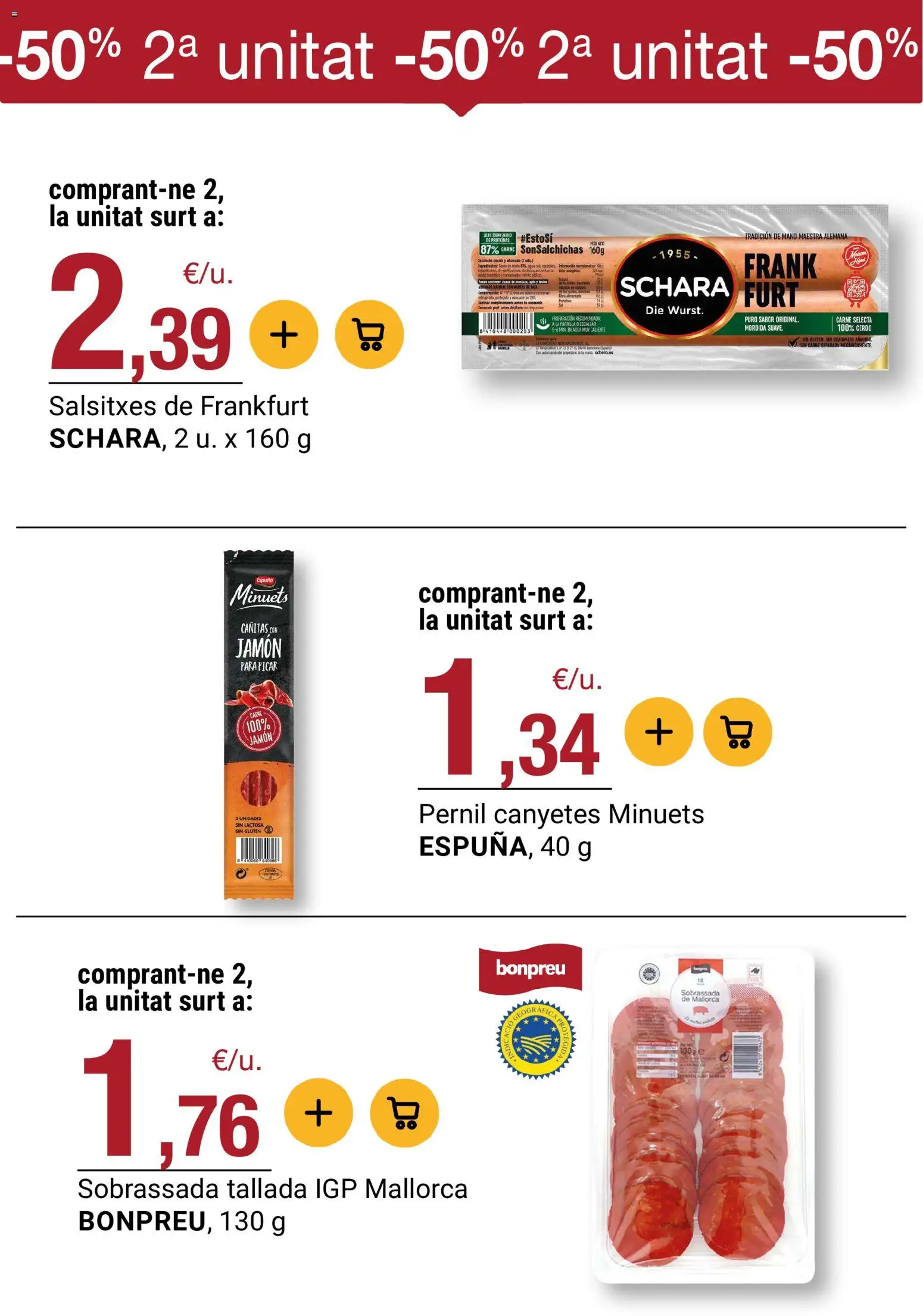 Bonpreu folleto │ válido desde el 30/06/2026 | Página: 35 | Productos: Jamón, Cerdo, Parrilla