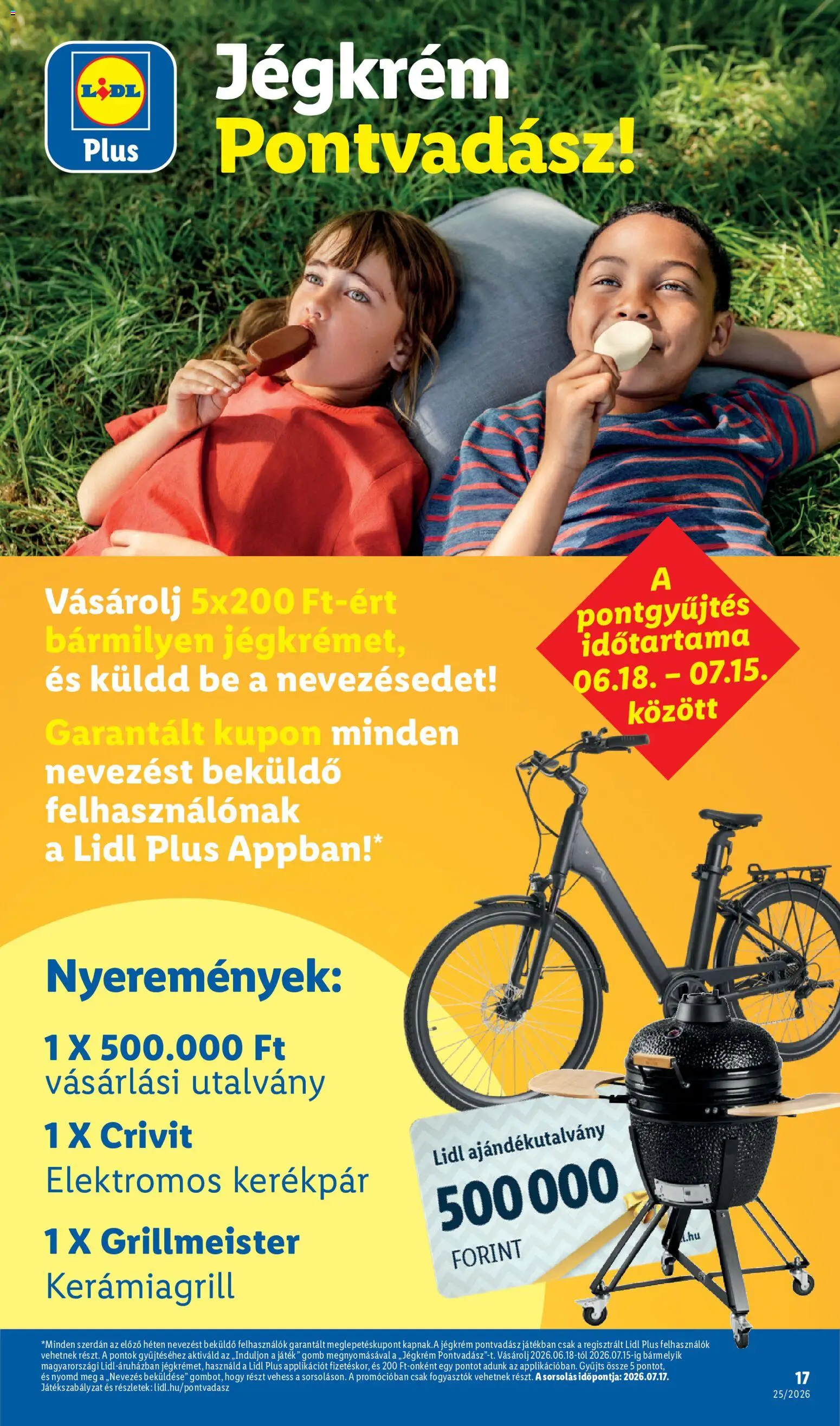 Lidl akciós ujság - amely érvényes a következő dátumtól: 25.06.2026 | Oldal: 17