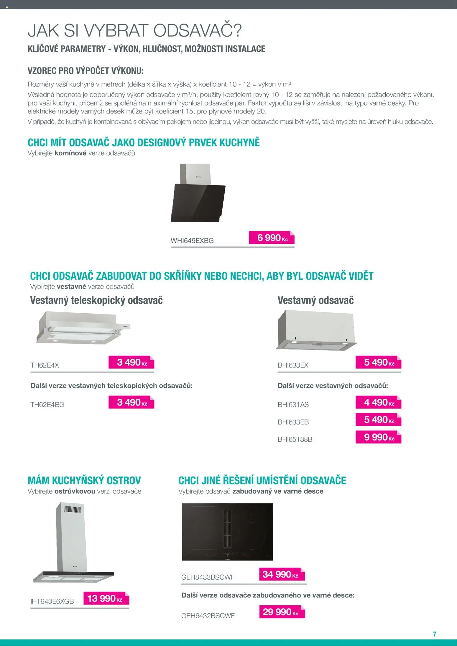Möbelix Gorenje od 01.09.2026 | Strana: 7 | Produkty: Modely, Kuchyně