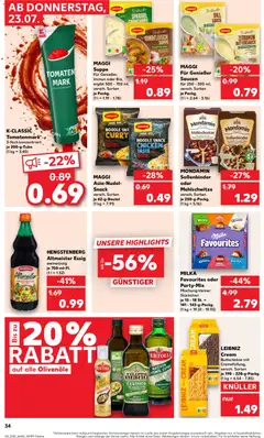 Kaufland Prospekt ab 23.07.2026 gültig | Seite: 34