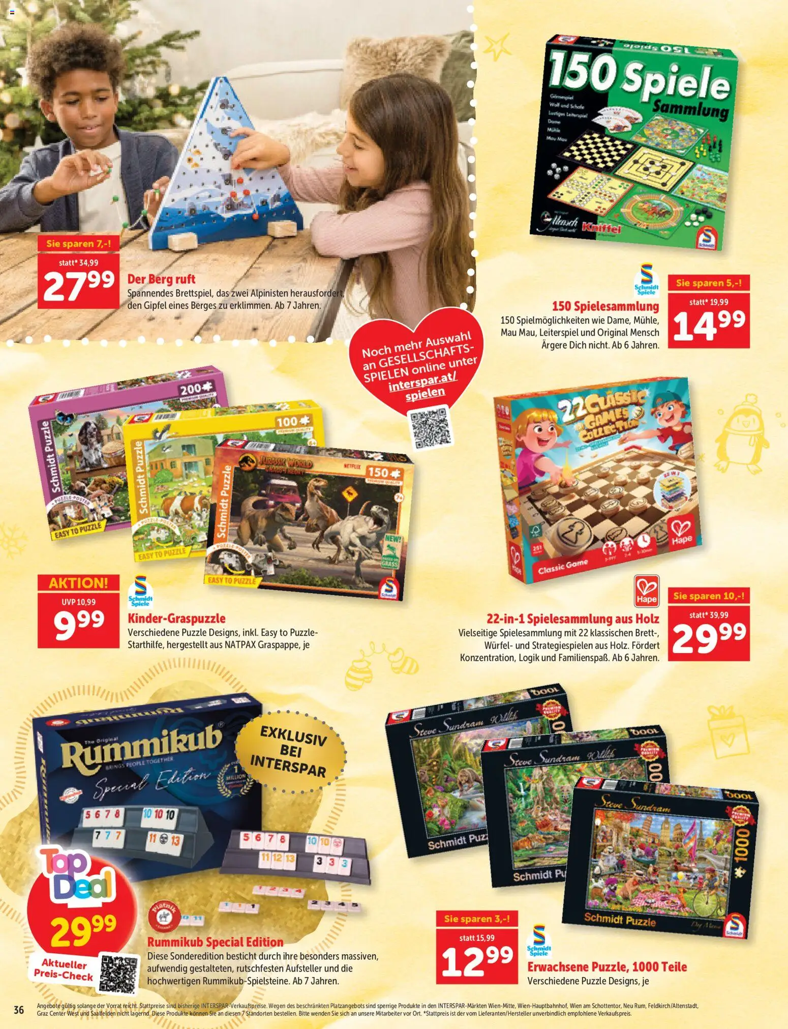 Interspar Sonderfolder Kindergeschenke gültig ab 27.10.2026 | Seite: 36
