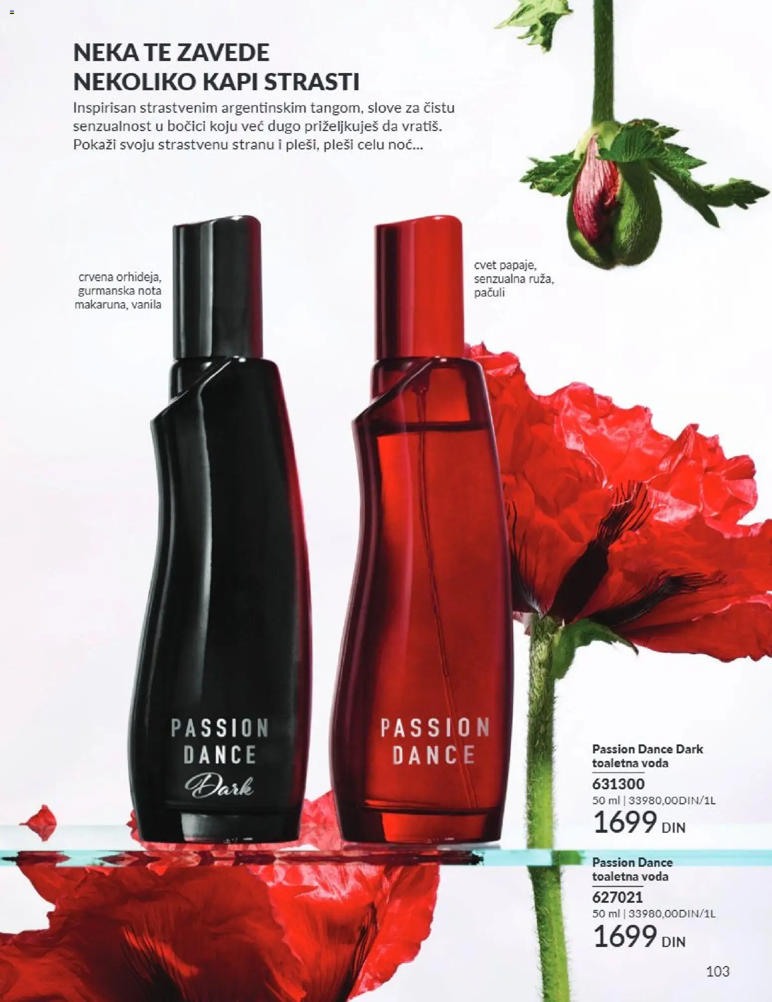 AVON katalog - važi od 01.09.2026 | Strana: 103 | Proizvode: Vanila, Toaletna voda, Voda