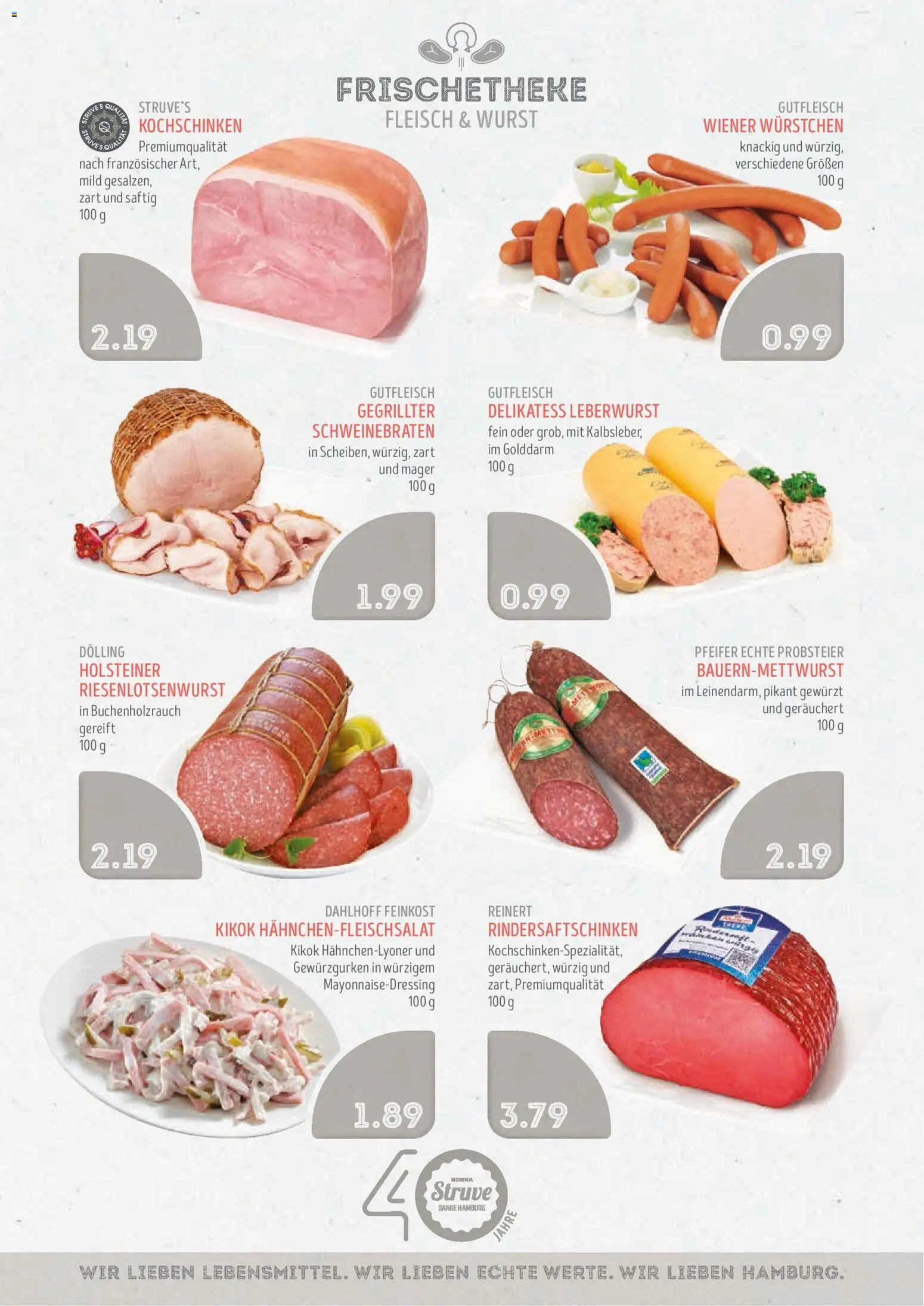 Edeka Struve Prospekt – gültig ab 19.10.2026 | Seite: 5 | Produkte: Wiener wurstchen, Wurst, Fleisch