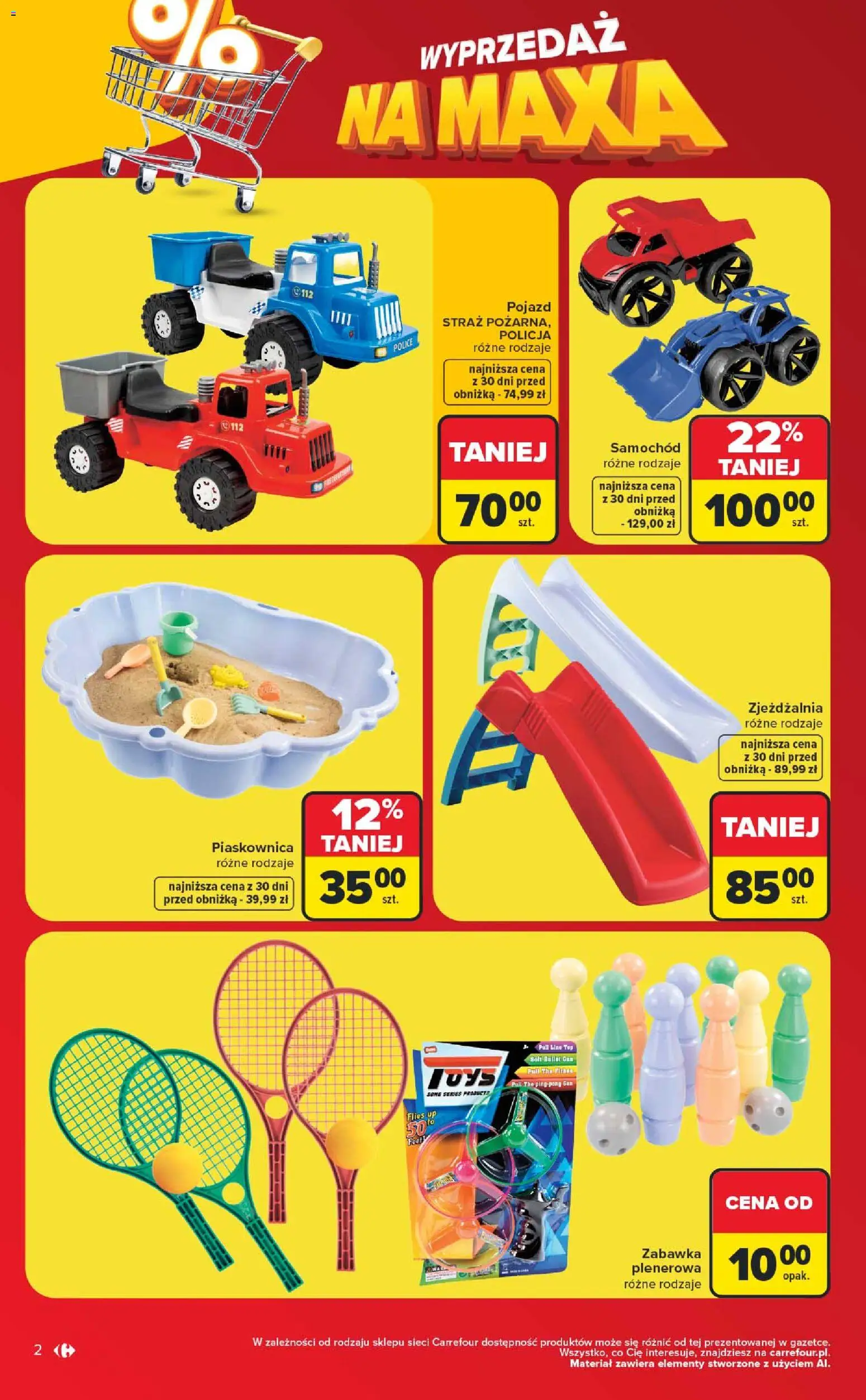 Carrefour gazetka - Wyprzedaż na maxa od 06.07.2026 | Strona: 2 | Produkty: Top