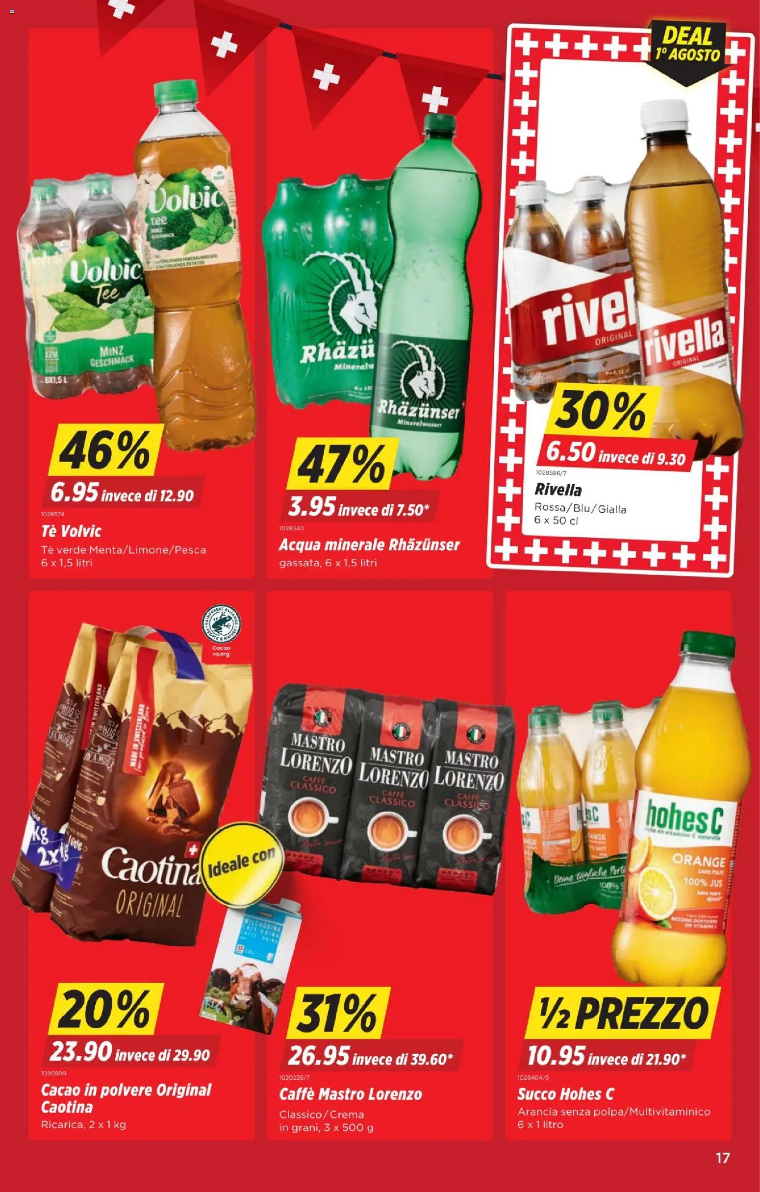Denner aktionen IT – gültig ab 30.07.2026 | Seite: 17 | Produkte: Mineralwasser