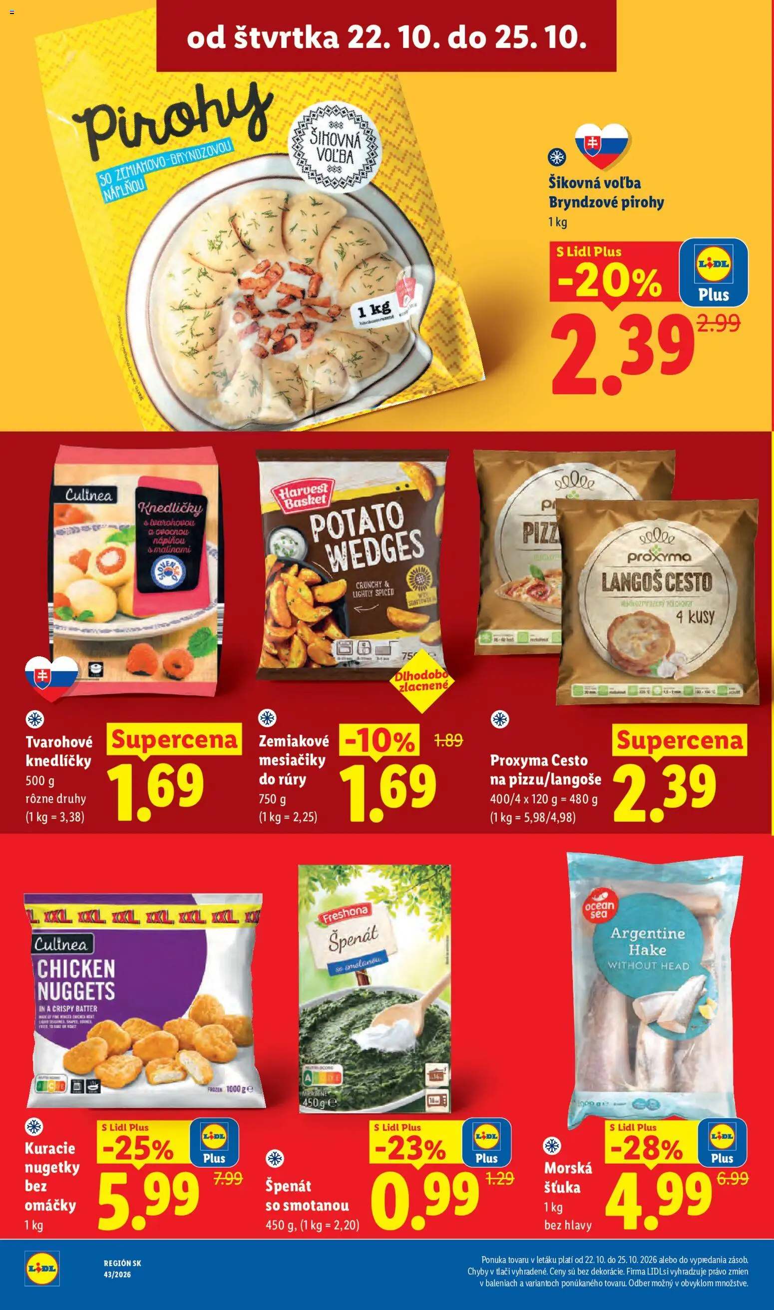 Nové Lidl akcie – leták je platný od 19.10.2026 | Strana: 96