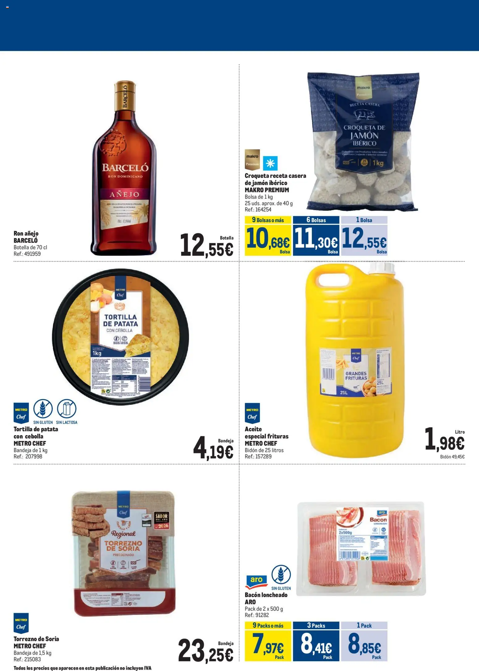 Makro Revetlla de Sant Joan Barcelona │ válido desde el 06.06.2026 | Página: 3 | Productos: Ron, Aceite, Jamón ibérico, Loncheado