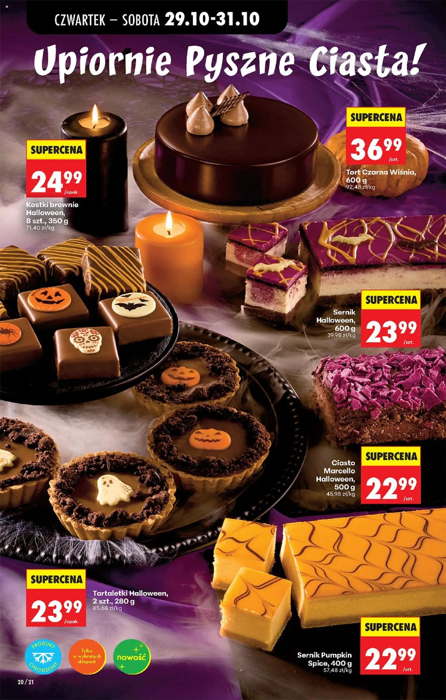 Biedronka Polsko leták - Codziennie niskie ceny od 29.10.2026 | Strana: 26 | Produkty: Brownie
