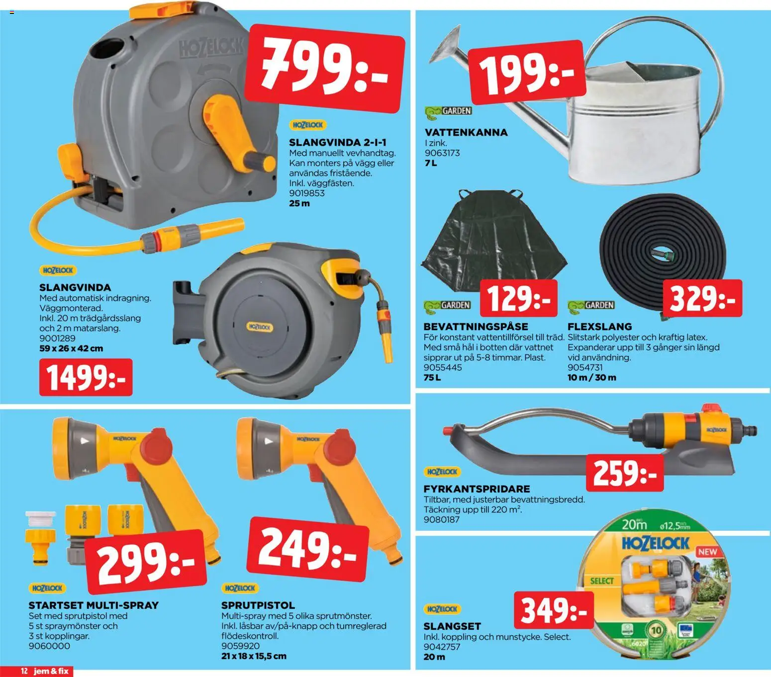 Jem & Fix reklamblad aktuell från 22/06/2026 | Sida: 12