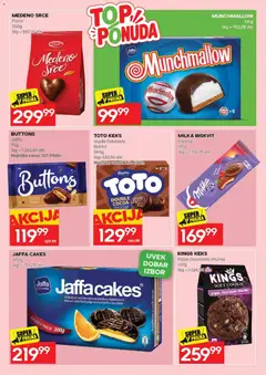 Mercator katalog - pregled Mercator kataloga - važi od 14.09.2026 | Strana: 38 | Proizvode: Milka, Munchmallow, Malina, Čokolada