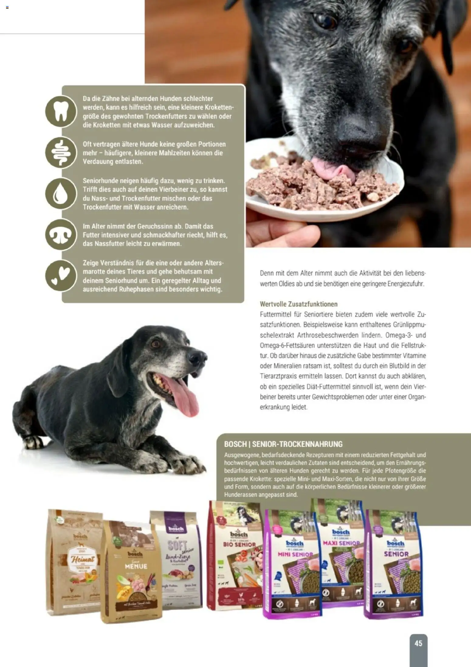 zookauf Themenkatalog Hund – gültig ab 18.05.2026 | Seite: 45 | Produkte: Bosch, Wasser