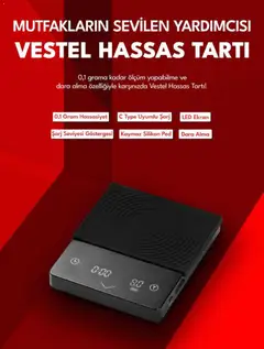 01.06.2026 tarihinden itibaren geçerli olan Vestel kataloğu önizlemesi | Sayfa: 15 | Ürünler: Mikser, Çırpıcı