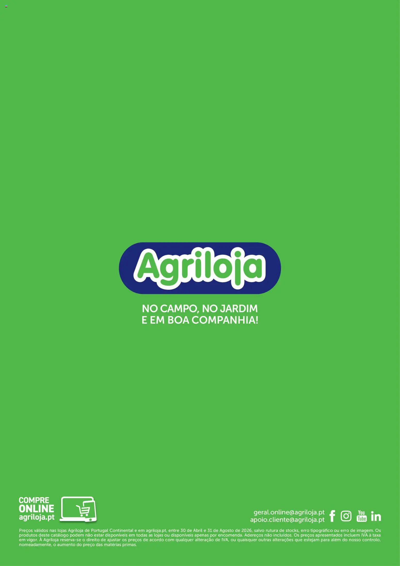 Agriloja folheto │ válido de 30.04.2026 | Página: 26