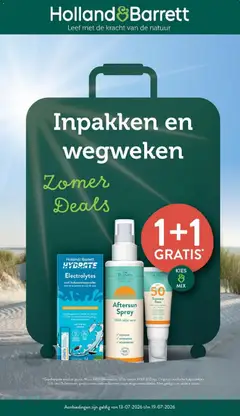 Holland & Barrett folder - Voorbeeld van een folder van Holland & Barrett, geldig van 13-07-2026