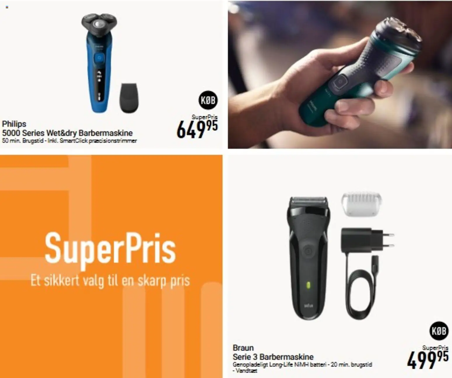 Imerco tilbudsavis – gyldig fra 19/10/2026 | Side: 66 | Produkter: Barbermaskine, Batteri