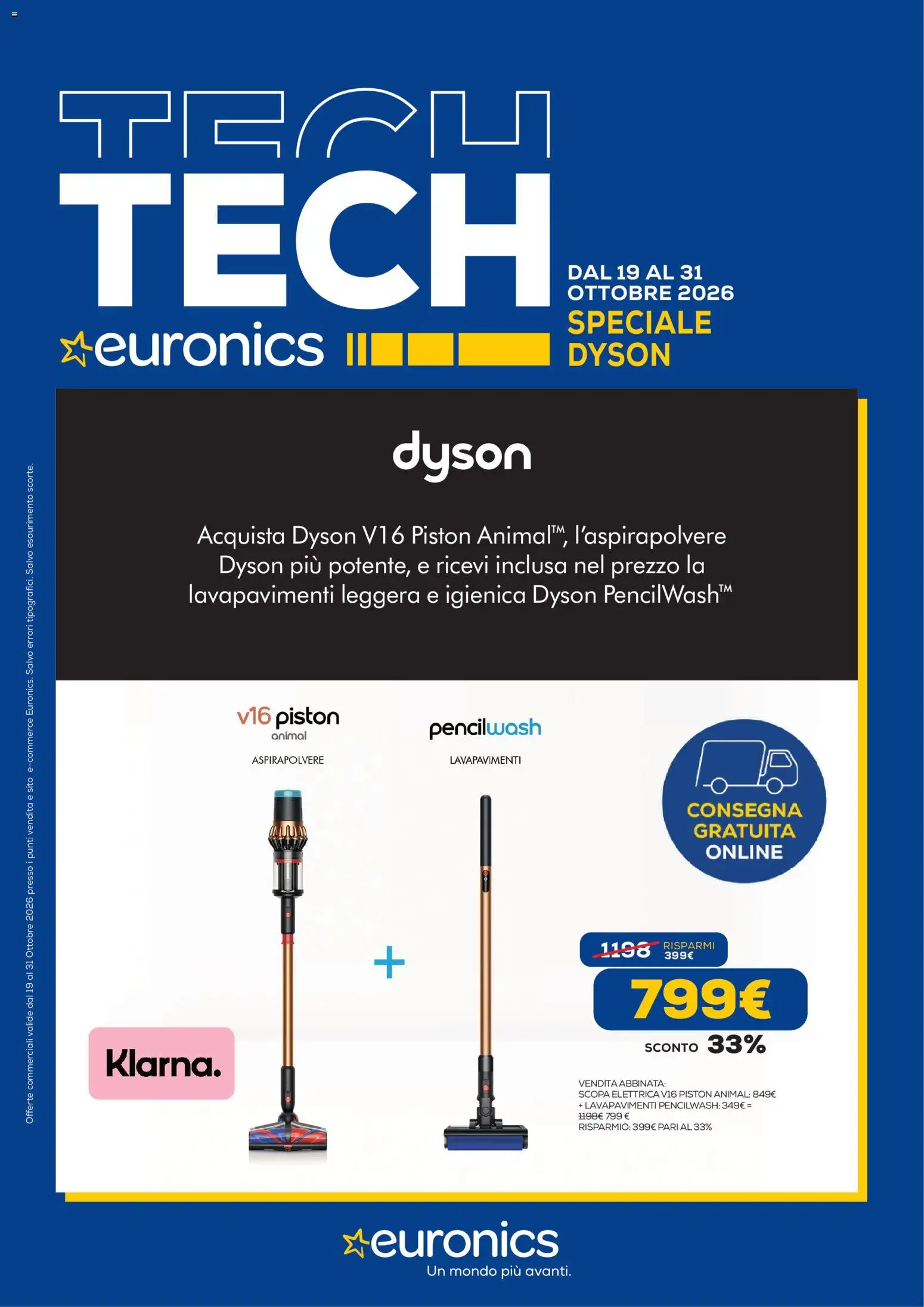 Volantino Euronics del 19/10/2026 | Pagina: 1