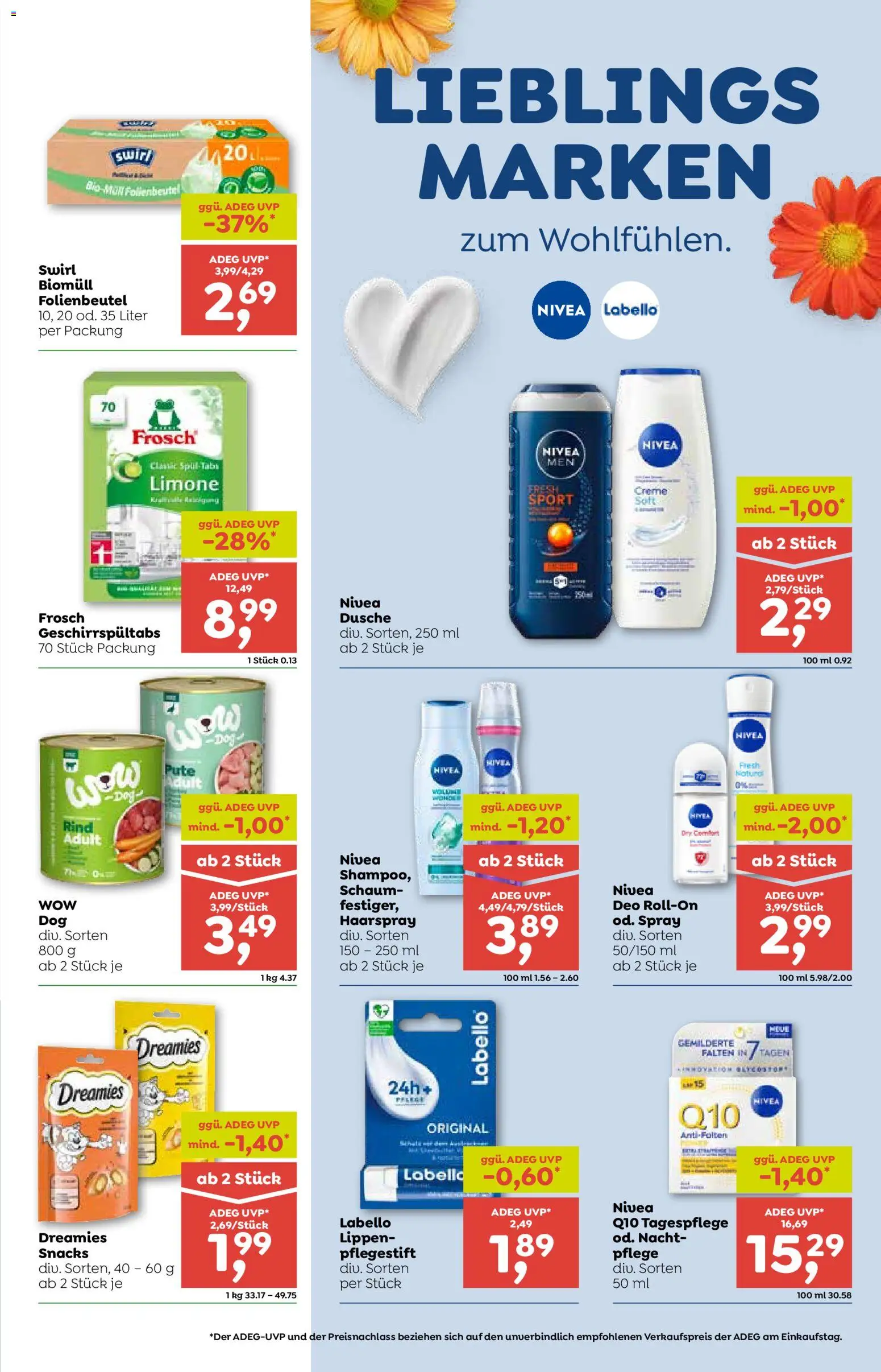 ADEG Flugblatt gültig ab 18.06.2026 | Seite: 11 | Produkte: Dusche, Haarspray, Creme