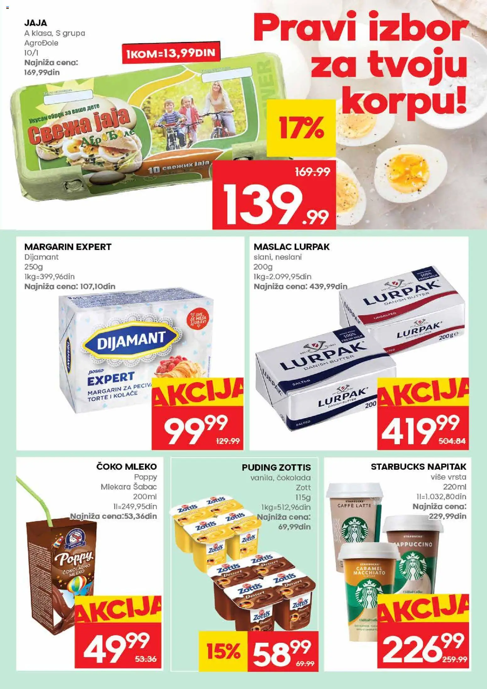 Mercator katalog - važi od 25.06.2026 | Strana: 11 | Proizvode: Maslac, Puding, Margarin, Čokolada