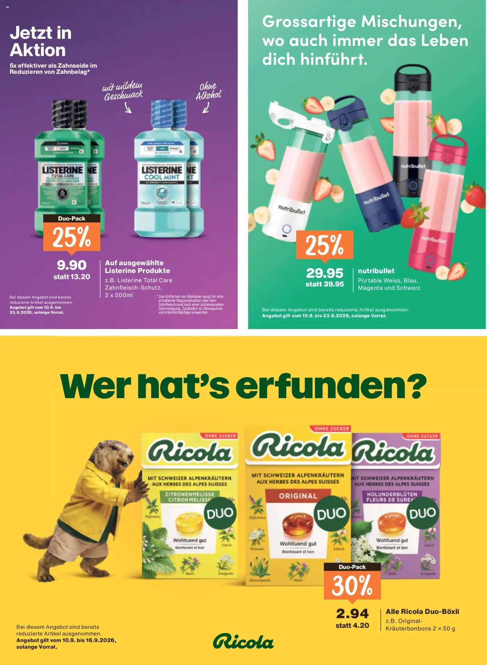 Migros aktionen Magazin – gültig ab 09.09.2026 | Seite: 56