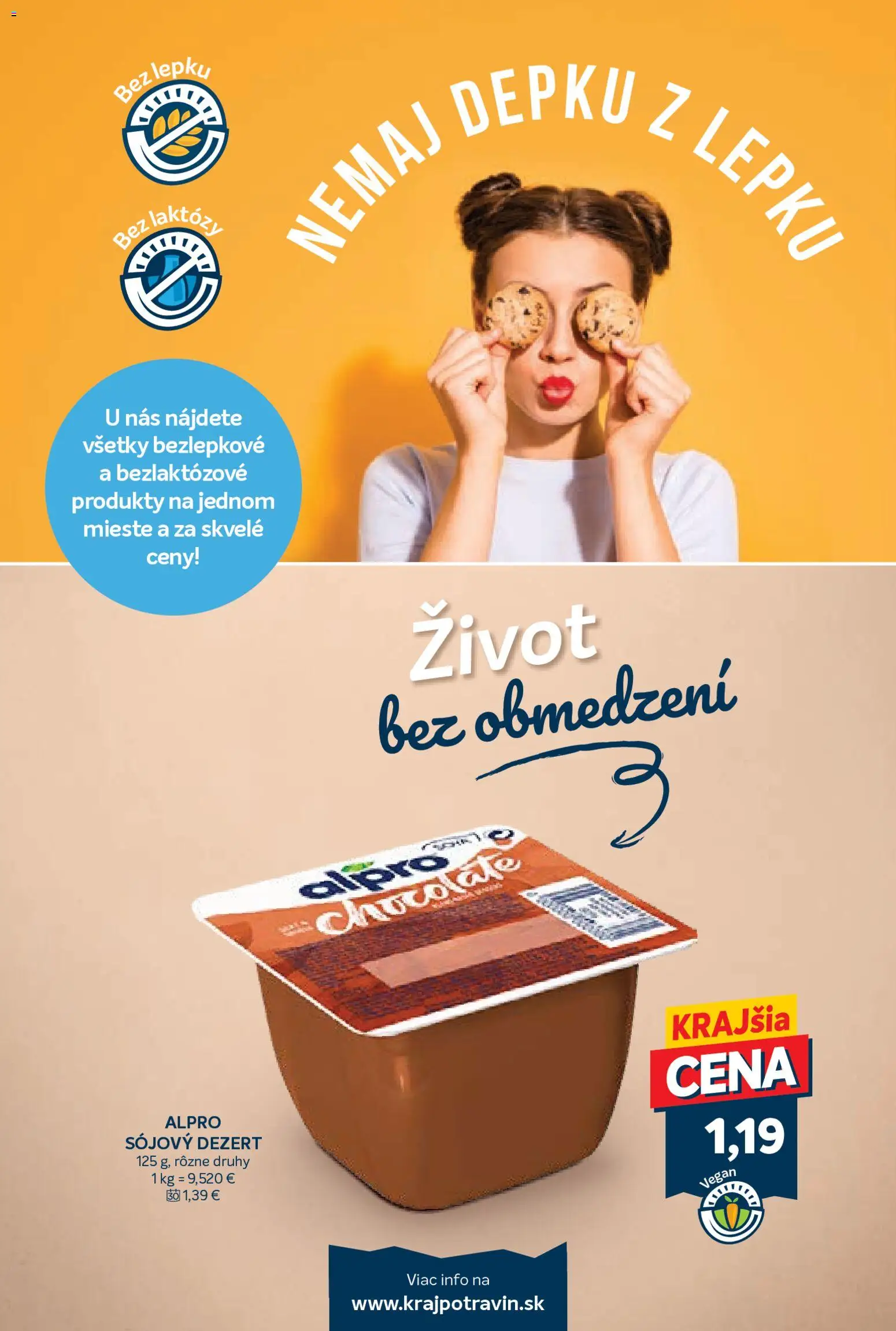 Nové Kraj akcie – leták je platný od 08.10.2026 | Strana: 17 | Produkty: Dezert, Alpro