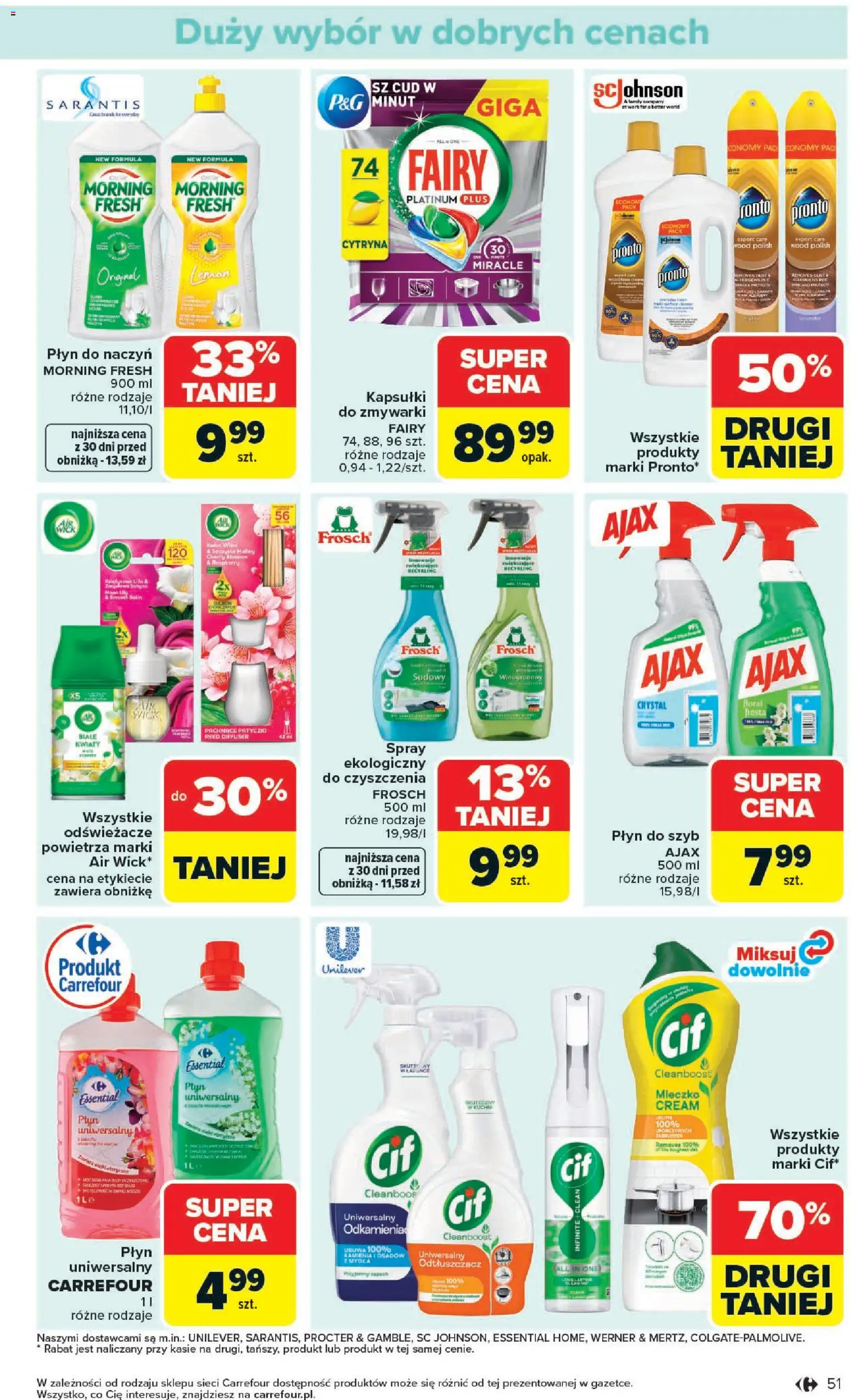 Carrefour gazetka - Zmieniliśmy Się Dla Ciebie od 25.05.2026 | Strona: 51 | Produkty: Cytryna, Fairy, Kwiaty