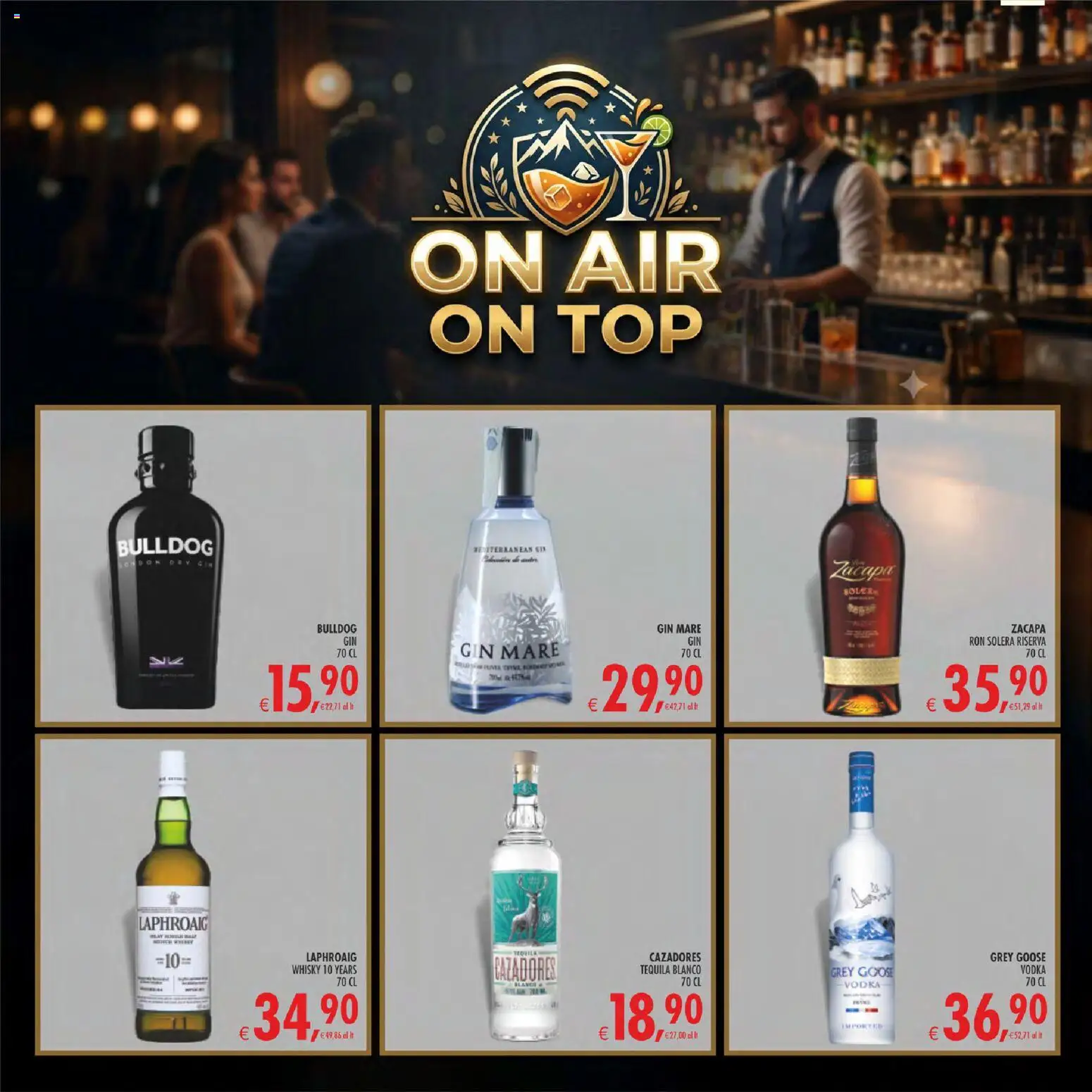 Volantino Decò del 11/08/2026 | Pagina: 6 | Prodotti: Gin, Vodka, Whisky, Top