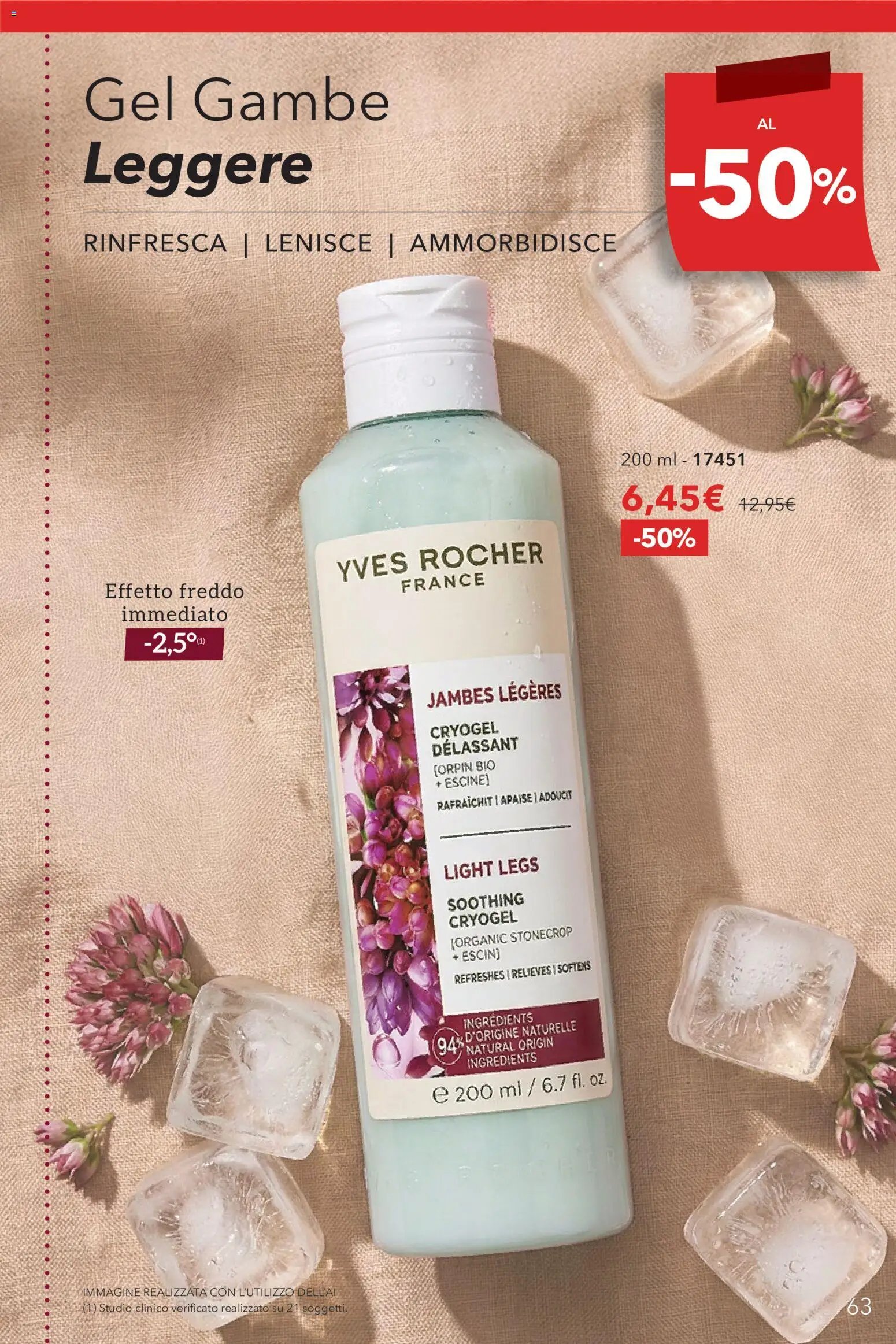 Volantino Yves Rocher del 30/06/2026 | Pagina: 63