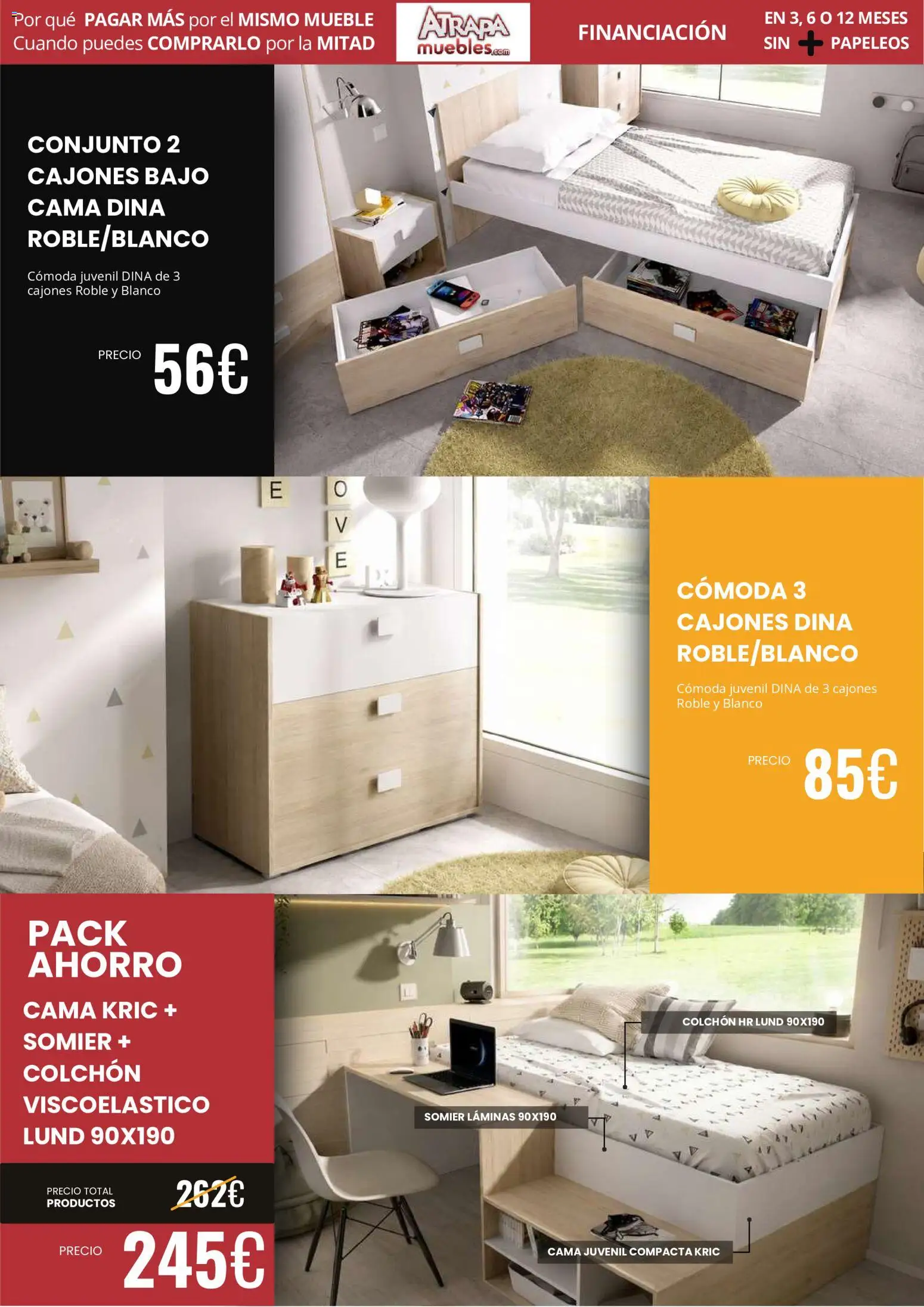 Atrapa Muebles folleto │ válido desde el 01.06.2026 | Página: 8 | Productos: Somier, Colchon, Cama